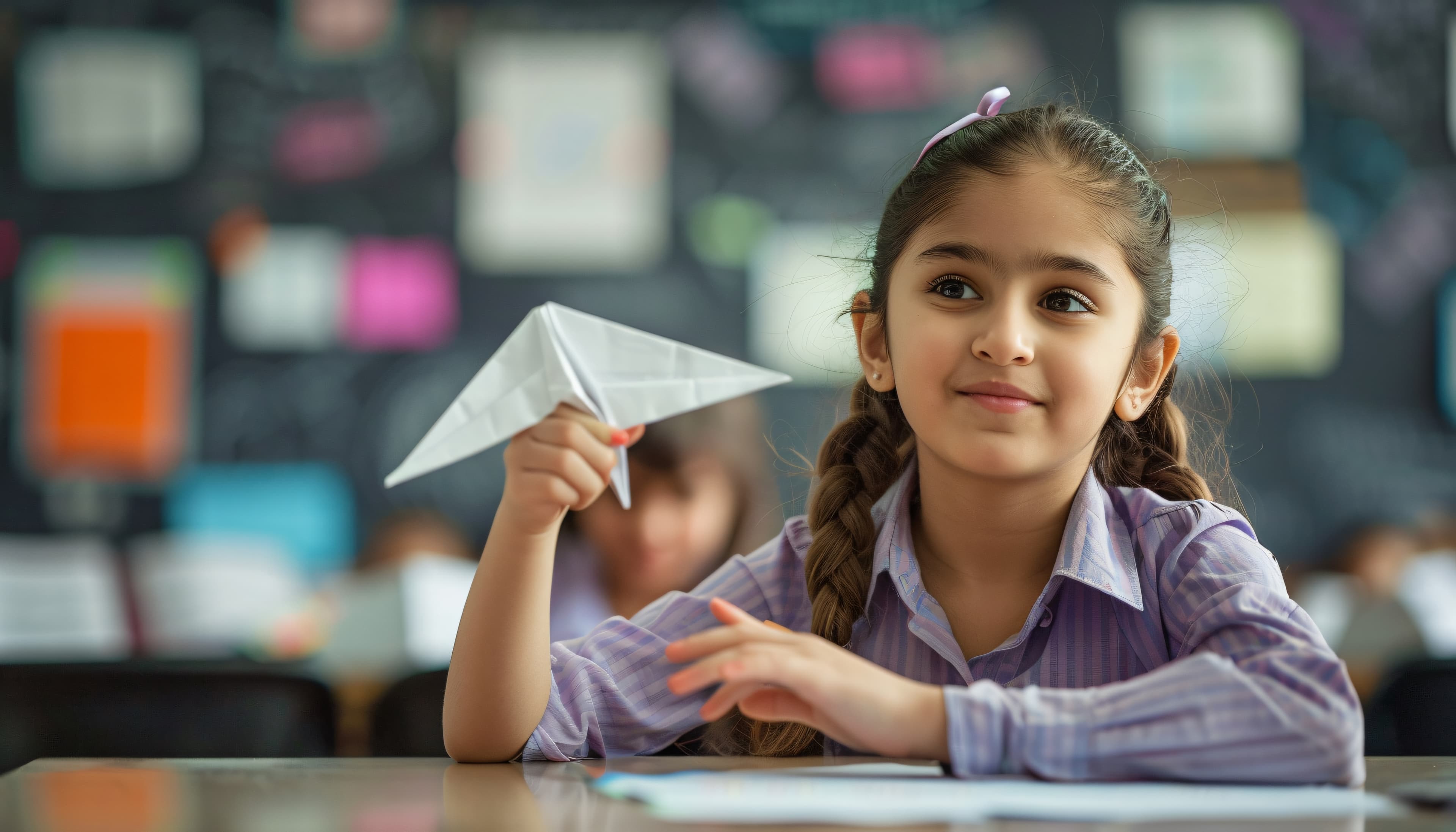 Students in classroom